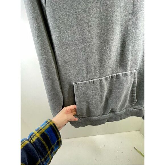Everlane Gray Track Pullover Sweatshirt Size XL - Picture 5 of 11